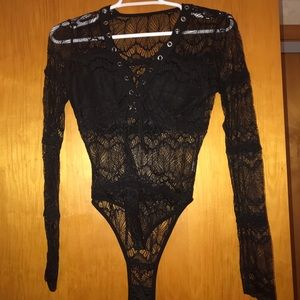 Night out black bodysuit